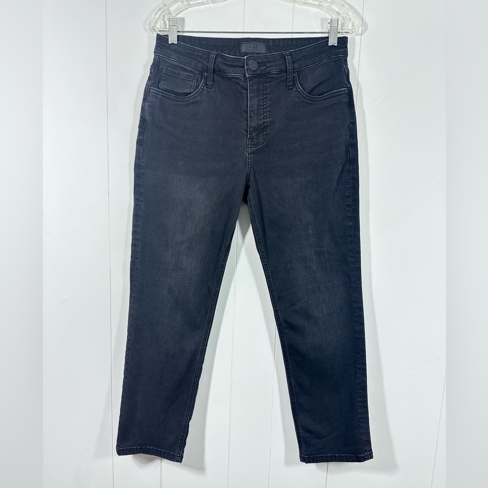 Kut from the Kloth Sz 6 Womens Rachael Fab Ab Mom Denim Black Jeans High Rise
